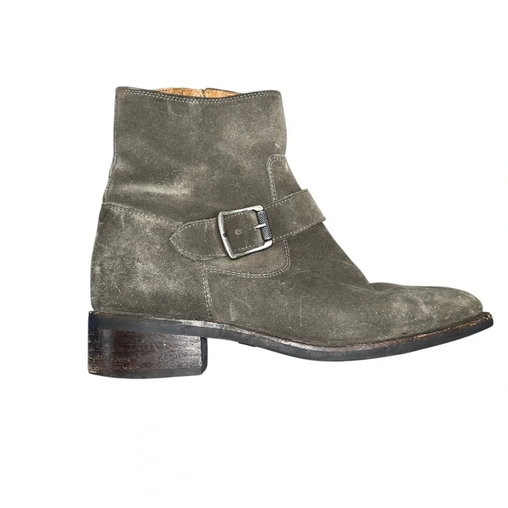 Frye Men's Chukka Boots - Olive Suede
